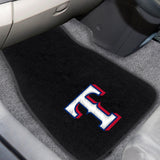 MLB - Texas Rangers 2-pc Embroidered Car Mat Set