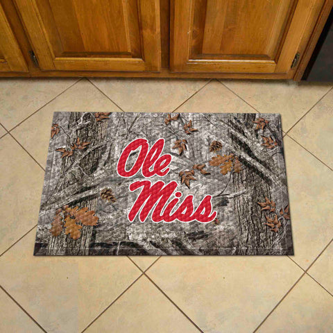 University of Mississippi - Ol Camo Scraper Mat