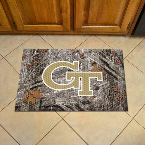 Georgia Tech Camo Scraper Mat