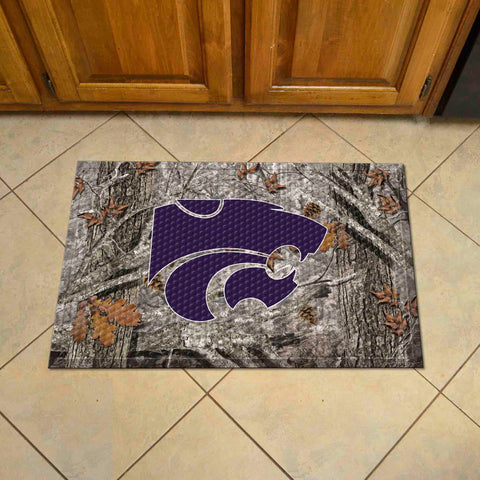 Kansas State University Camo Scraper Mat