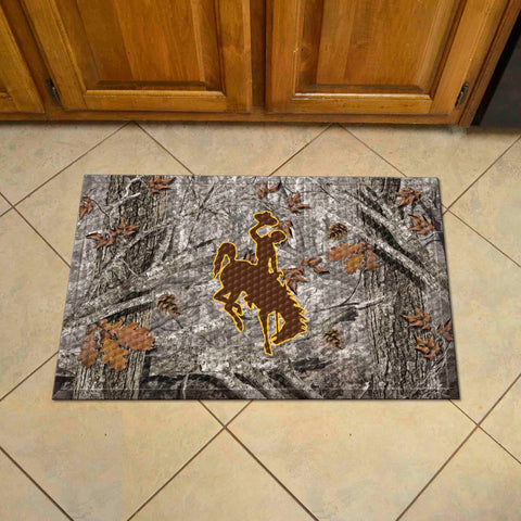 University of Wyoming Camo Scraper Mat