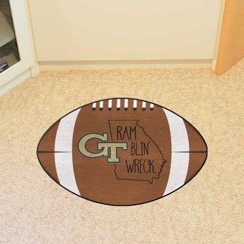 Georgia Tech Football Mat