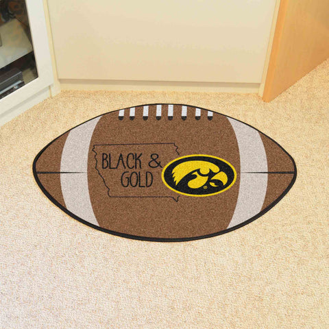 University of Iowa Football Mat