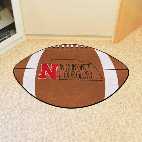 University of Nebraska Football Mat