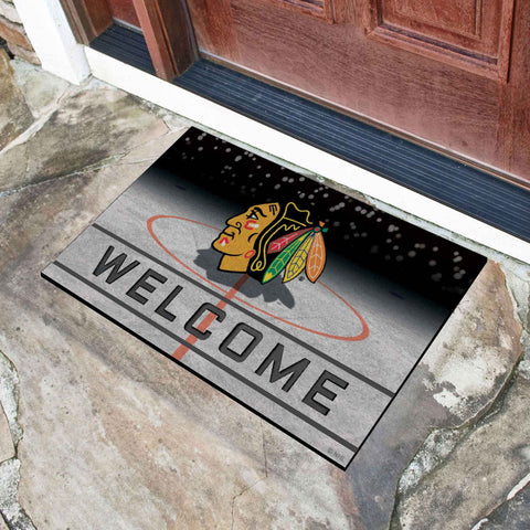 NHL - Chicago Blackhawks Crumb Rubber Door Mat