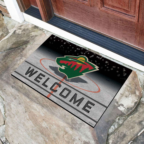 NHL - Minnesota Wild Crumb Rubber Door Mat