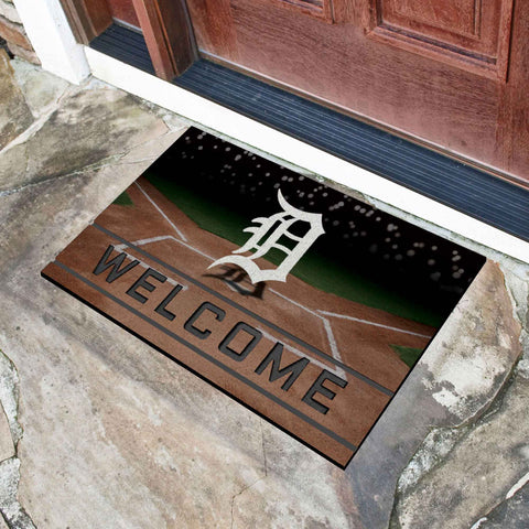 MLB - Detroit Tigers Crumb Rubber Door Mat