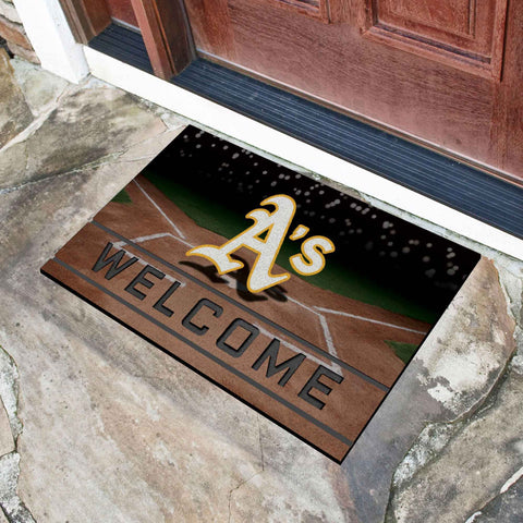 MLB - Oakland Athletics Crumb Rubber Door Mat