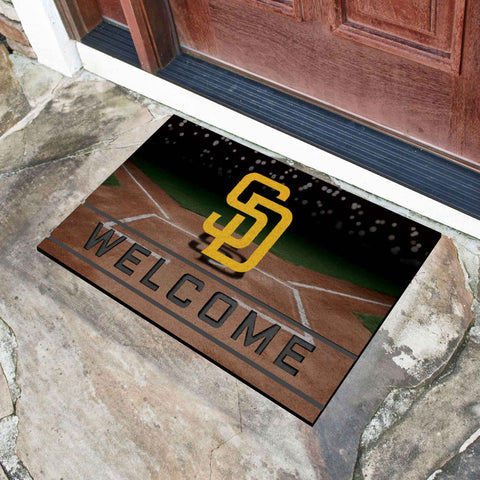 MLB - San Diego Padres Crumb Rubber Door Mat