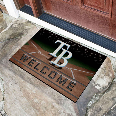 MLB - Tampa Bay Rays Crumb Rubber Door Mat