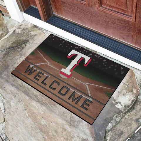 MLB - Texas Rangers Crumb Rubber Door Mat