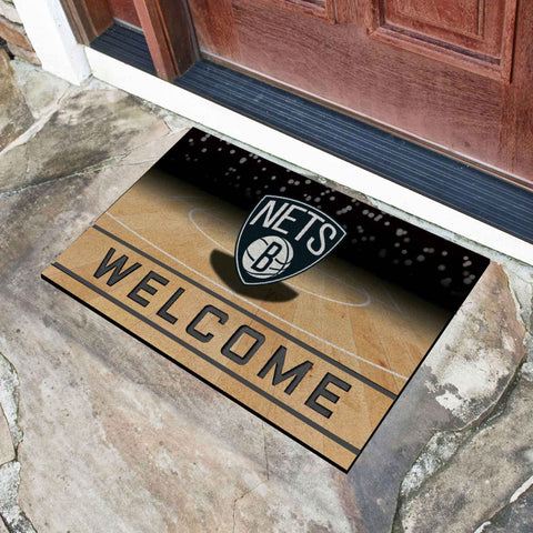 NBA - Brooklyn Nets Crumb Rubber Door Mat