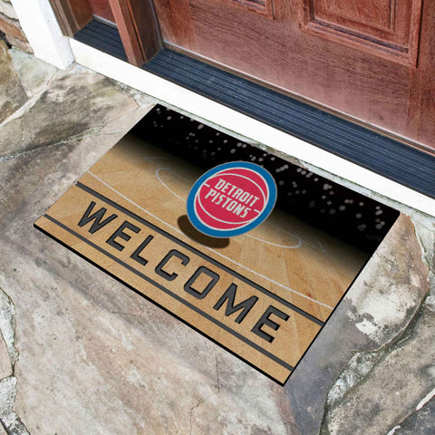 NBA - Detroit Pistons Crumb Rubber Door Mat