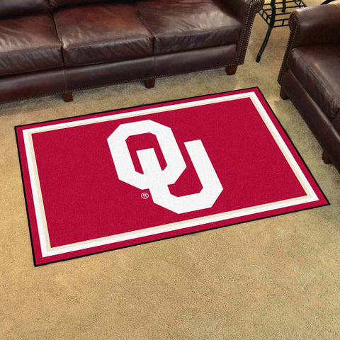 University of Oklahoma 4x6 Rug