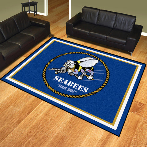 NAVY 8x10 Rug