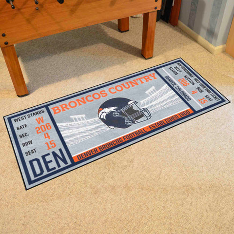 NFL - Denver Broncos Ticket Runner