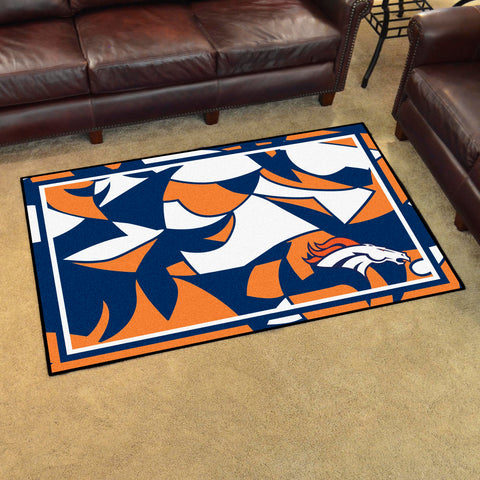 NFL - Denver Broncos 4x6 Rug