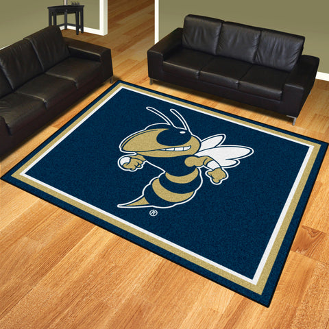 Georgia Tech 8x10 Rug