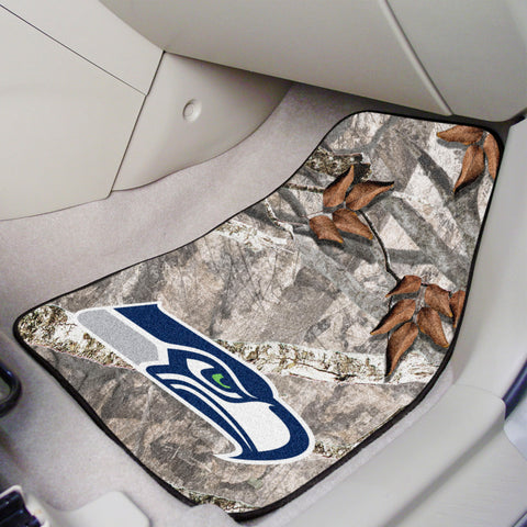 NFL - Seattle Seahawks 2-pc Carpet Car Mat Set