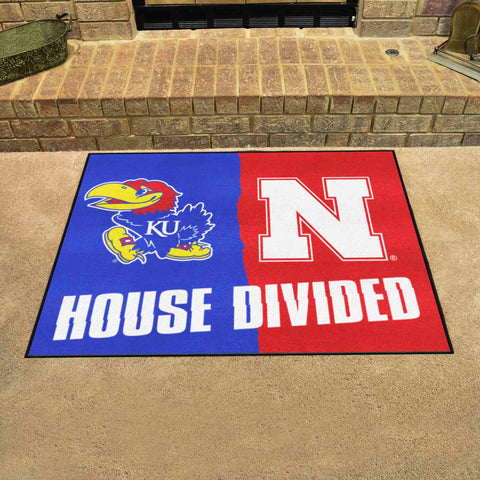 House Divided Mat - Kansas / Nebraska