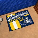 Univ of California Berkeley Starter Mat - Dynasty