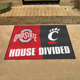 House Divided Mat - Ohio State / Cincinnati