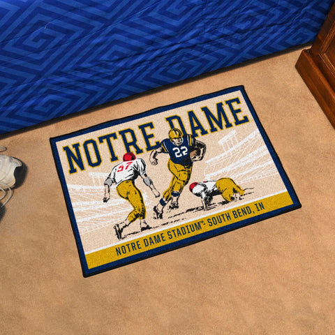 Notre Dame Starter Mat - Ticket