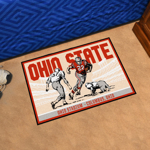 Ohio State University Starter Mat - Ticket