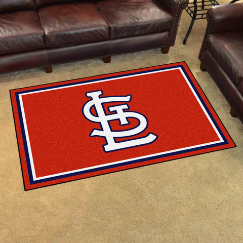 MLB - St. Louis Cardinals 4x6 Rug