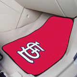 MLB - St. Louis Cardinals 2-pc Carpet Car Mat Set