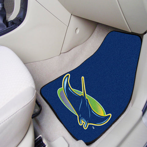 MLB - Tampa Bay Rays 2-pc Carpet Car Mat Set