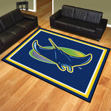 MLB - Tampa Bay Rays 8x10 Rug