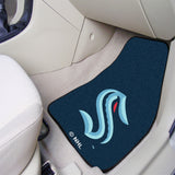 NHL - Seattle Kraken 2-pc Carpet Car Mat Set