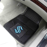 NHL - Seattle Kraken 2-pc Vinyl Car Mat Set