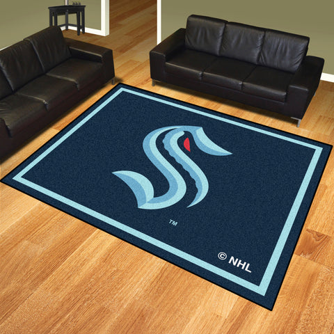 NHL - Seattle Kraken 8x10 Rug