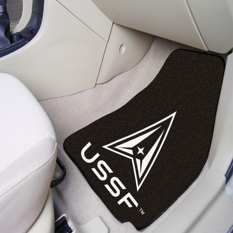 Space Force 2-pc Carpet Car Mat Set