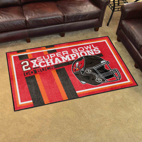 NFL - Tampa Bay Buccaneers 4x6 Rug