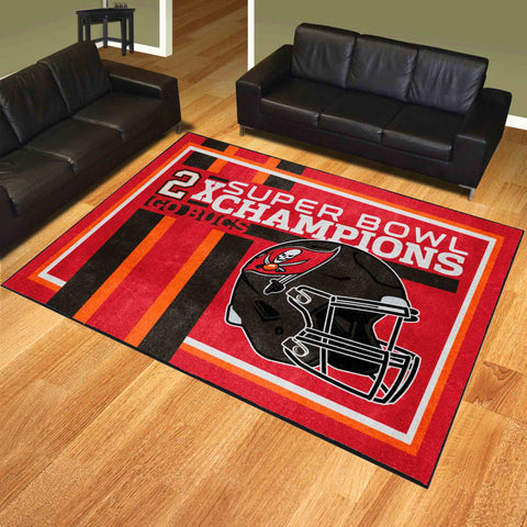 NFL - Tampa Bay Buccaneers 8x10 Rug