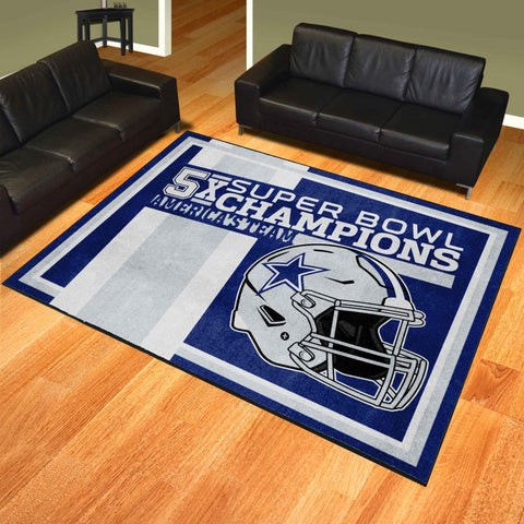 NFL - Dallas Cowboys 8x10 Rug