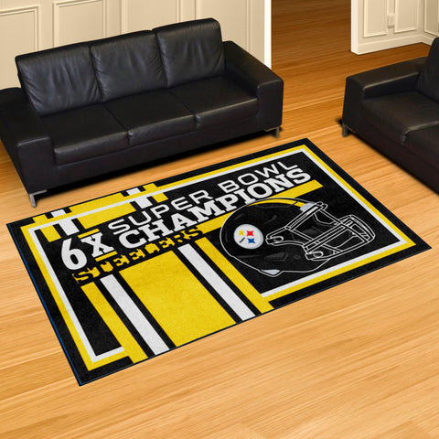 NFL - Pittsburgh Steelers 5x8 Rug