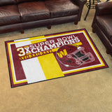 NFL - Washington Commanders 4x6 Rug