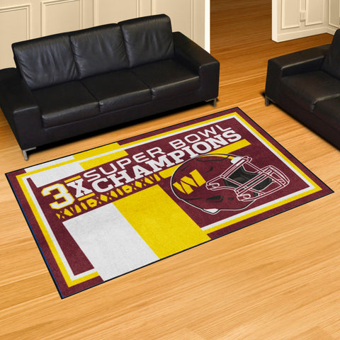 NFL - Washington Commanders 5x8 Rug