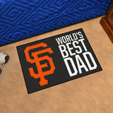 MLB - San Francisco Giants Starter Mat - World's Best Dad