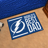 NHL - Tampa Bay Lightning Starter Mat - World's Best Dad