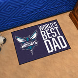 NBA - Charlotte Hornets Starter Mat - World's Best Dad