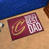 NBA - Cleveland Cavaliers Starter Mat - World's Best Dad