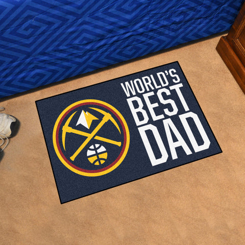 NBA - Denver Nuggets Starter Mat - World's Best Dad