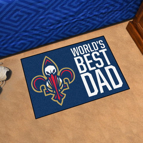 NBA - New Orleans Pelicans Starter Mat - World's Best Dad