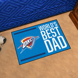 NBA - Oklahoma City Thunder Starter Mat - World's Best Dad