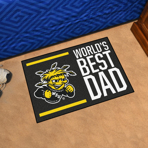 Wichita State University Starter Mat - World's Best Dad